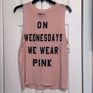 On Wednesdays We Wear Pink Tank Top